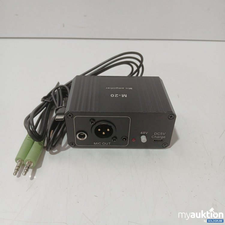 Artikel Nr. 976860: M-20 Microphone Amplifier