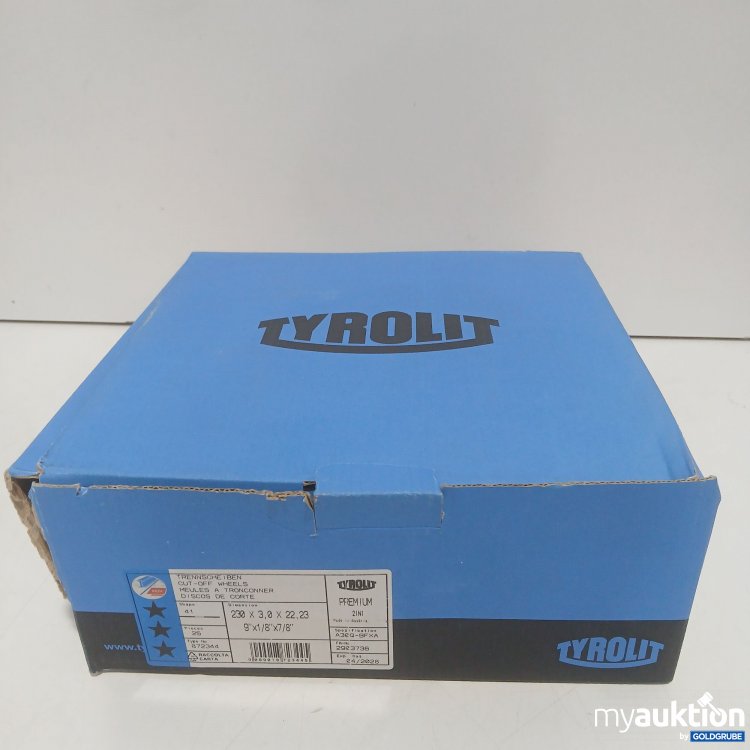 Artikel Nr. 993860 Artikel Nr. 993860: Tyrolit Trenscheiben 230x3,0x22,23