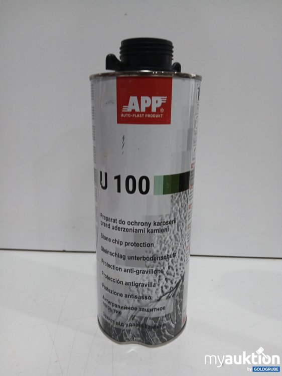 Artikel Nr. 460861 Artikel Nr. 460861: App U100 Steinschlag-Unterbodenschutz 1kg