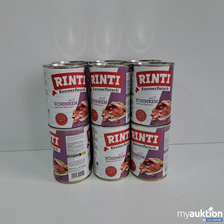 Artikel Nr. 808861 Artikel Nr. 808861: Rinti Hundefutter Kennerfleisch Schinken 400g