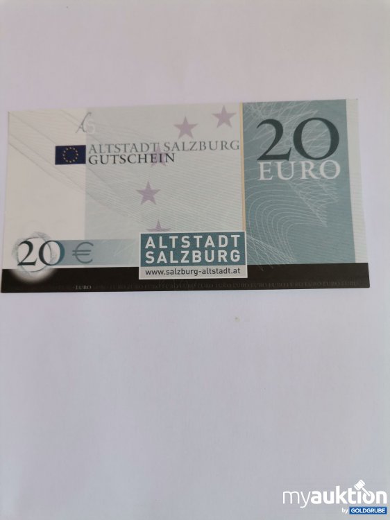 Artikel Nr. 845861 Artikel Nr. 845861: Altstadt Salzburg Gutschein Wert 20 Euro