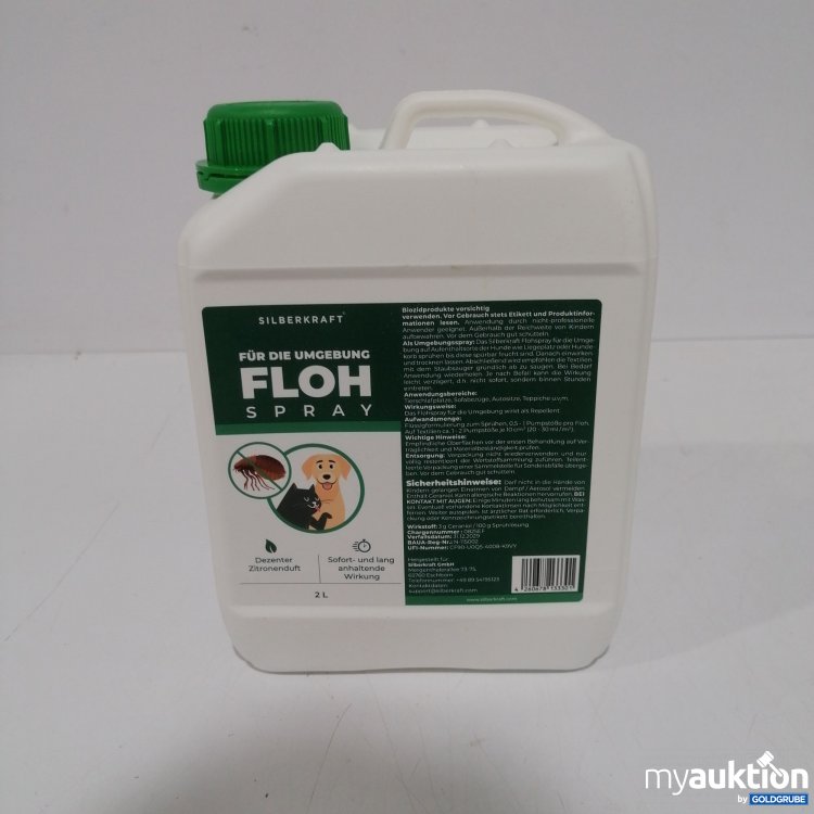 Artikel Nr. 886861: Silberkraft Flohspray 2L