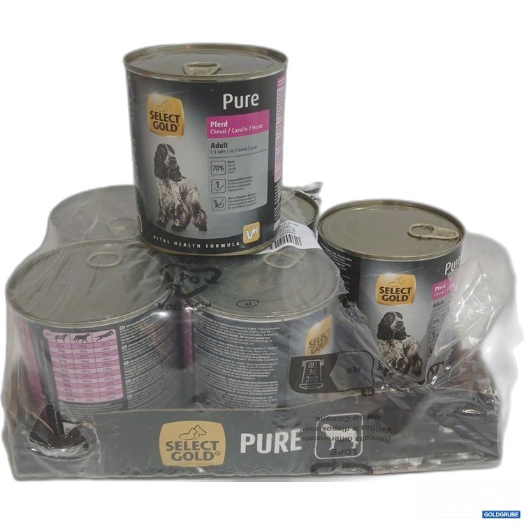Artikel Nr. 952861: SELECT GOLD Pure Hundefutter Adult Pferd 6x800g