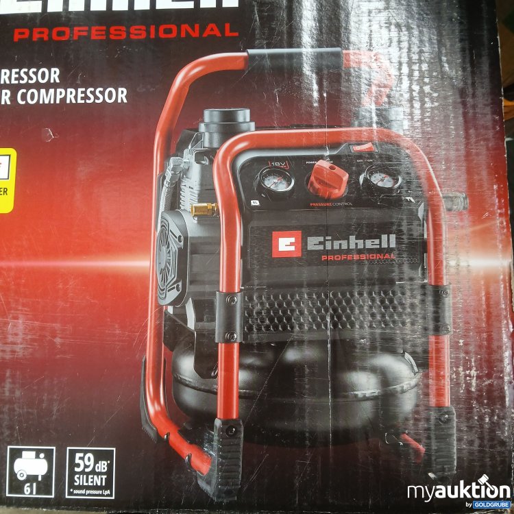 Artikel Nr. 980861 Artikel Nr. 980861: Einhell professional Akku-Komptessor