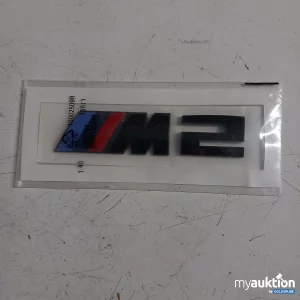 Auktion BMW M2 Embleme schwarz 