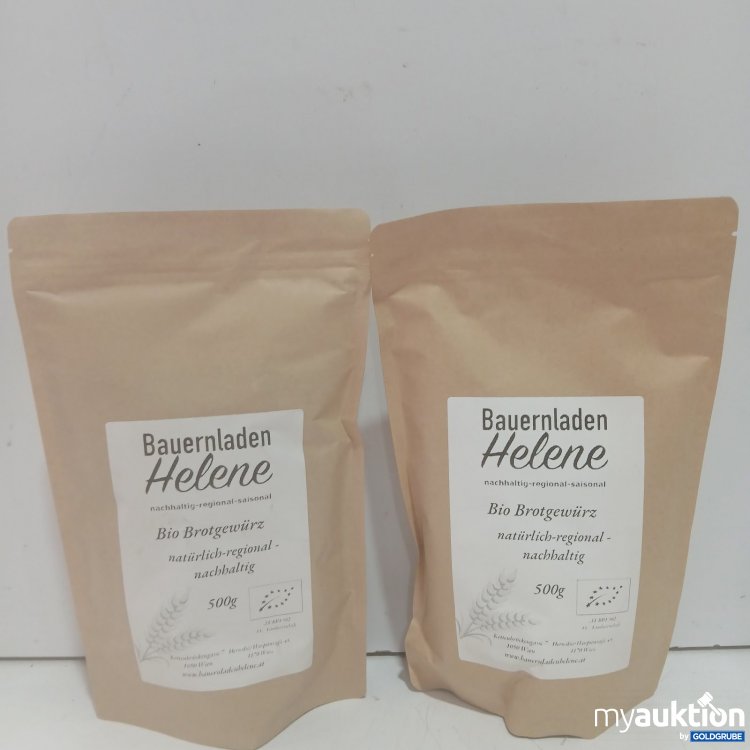 Artikel Nr. 467862 Artikel Nr. 467862: Bauernladen Helene Bio Brotgewürz 2x
500g