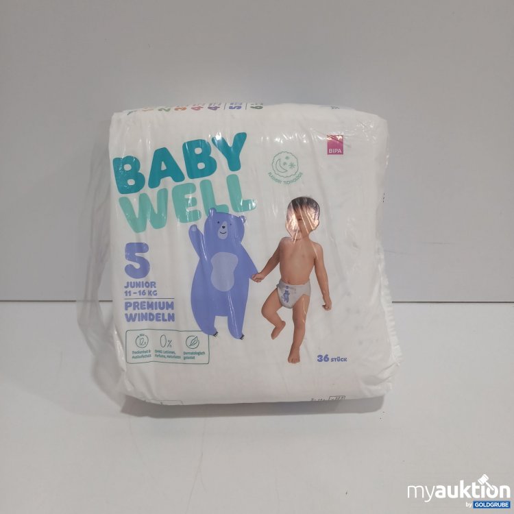 Artikel Nr. 910862: BabyWell Premium Windeln 5 Junior (11-16kg) 36 Stück 