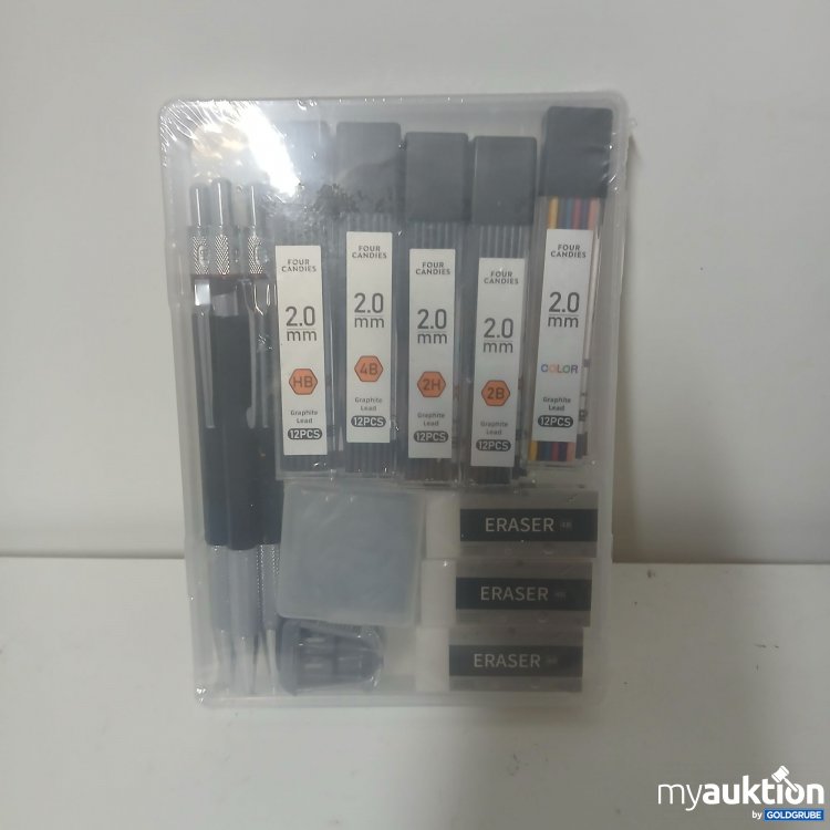 Artikel Nr. 916862: Four Candies 3 Stück Druckbleistift mit Zubehör 