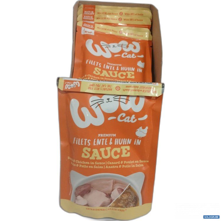 Artikel Nr. 973862 Artikel Nr. 973862: Woo Cat Filets Ente & Huhn in Sauce 8x85 g