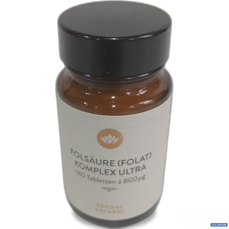 Artikel Nr. 984862 Artikel Nr. 984862: Sunday Natural Folsäure (Folat) Komplex ultra 180Kapseln