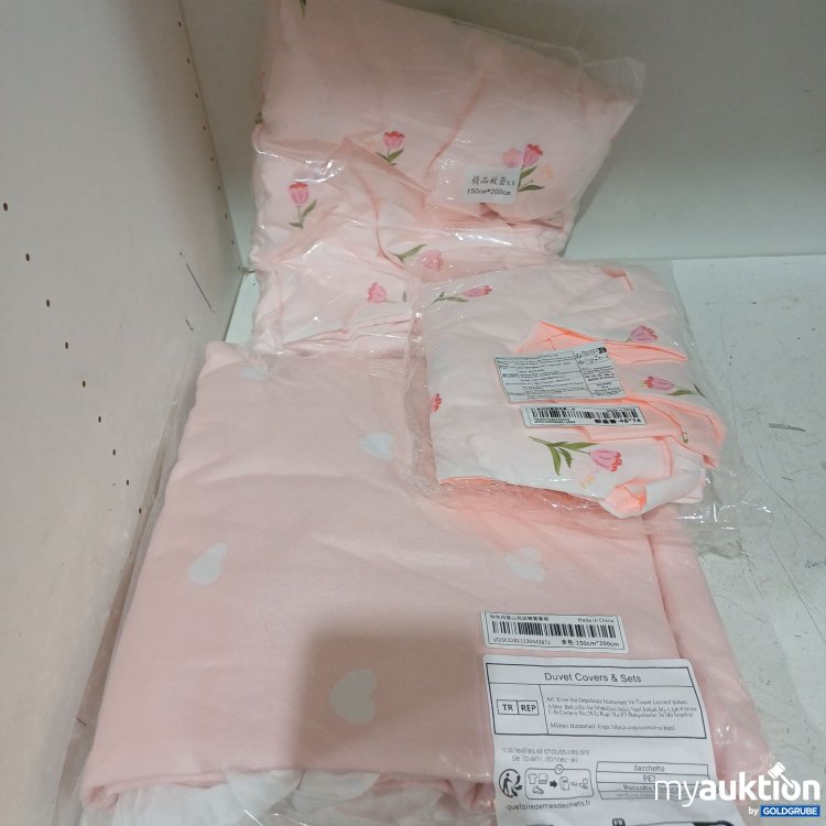 Artikel Nr. 986862 Artikel Nr. 986862: Bettbezug, Deckenbezug & Kissenbezug, Rosa mit Motiv