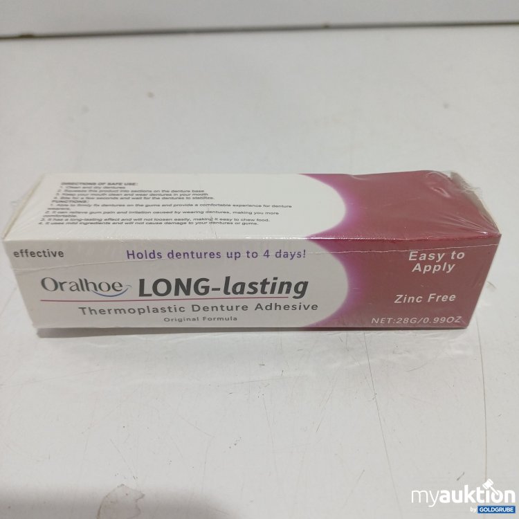 Artikel Nr. 989862 Artikel Nr. 989862: Oralhoe - Long Lasting Denture Adhesive