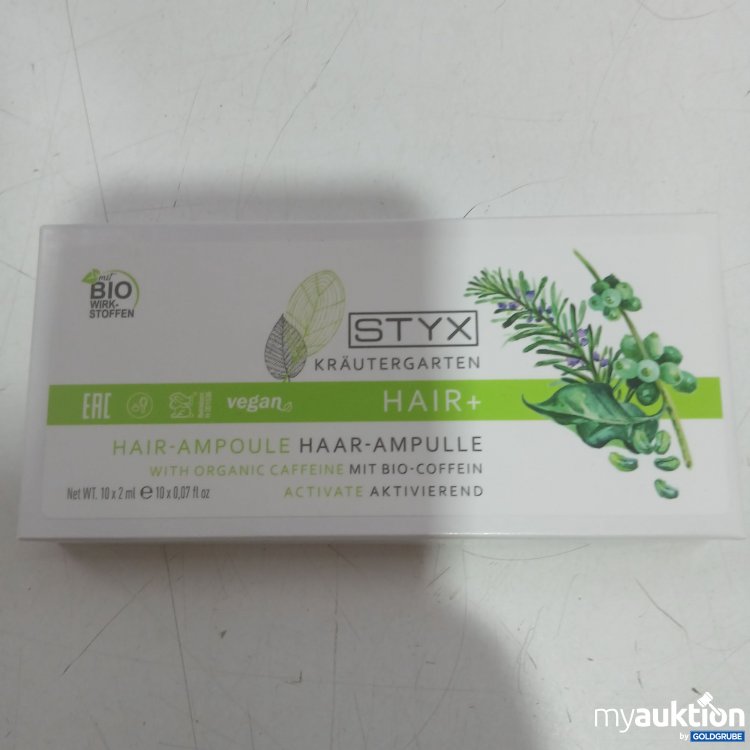 Artikel Nr. 997862 Artikel Nr. 997862: Styx Kräutergarten Hair+ Ampulle je 2ml 10Stk