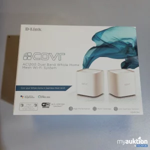 Auktion D-Link AC 1200 Dual Band Whole Home WiFi System 