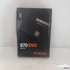 Auktion Samsung 870 EVO SSD 2TB