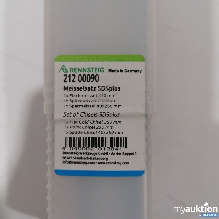 Artikel Nr. 441863: Rennsteig Meisselsatz SDSplus 212 00090