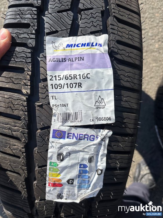 Artikel Nr. 445863 Artikel Nr. 445863: Michelin Agilis Alpin 215/65R16C 109/107R Winterreifen