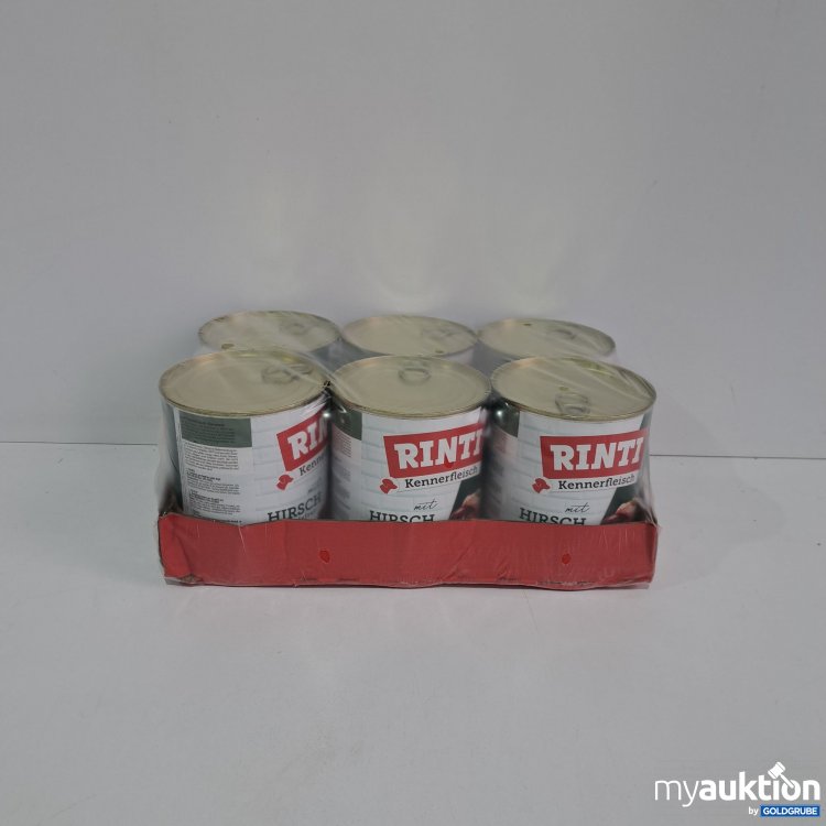 Artikel Nr. 808863: Rinti Hundefutter Kennerfleisch Hirsch 6x800g