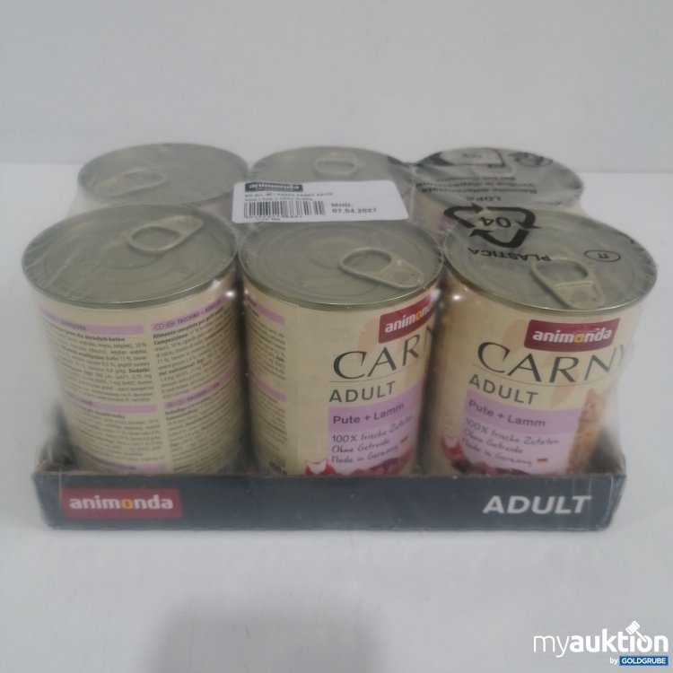 Artikel Nr. 851863: Animonda Carny Adult Katzenfutter Lamm 6x400g