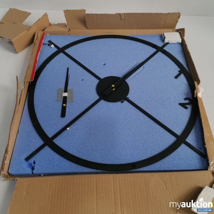 Artikel Nr. 859863 Artikel Nr. 859863: Wanduhr schwarz mit Zeiger zum Wechseln 50cm