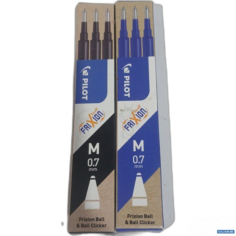 Artikel Nr. 891863: Frixion Pilot Nachfüller blau & schwarz M 0.7 