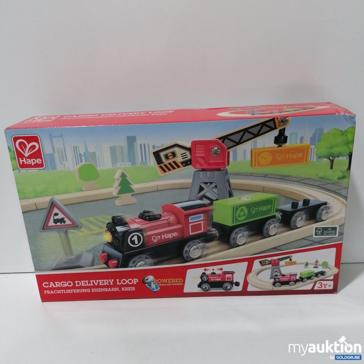 Artikel Nr. 898863: Hape Cargo Frachtlieferung Eisenbahm, Kreis