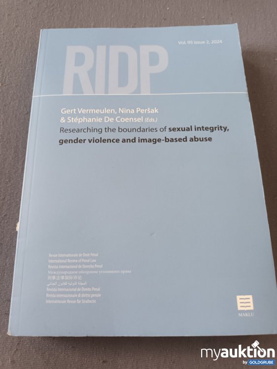 Artikel Nr. 901863 Artikel Nr. 901863: Researching the boundaries of sexual integrity, gender violence and Image based abuse