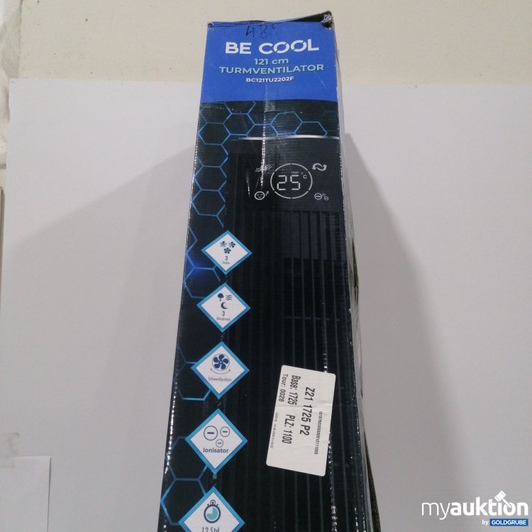 Artikel Nr. 903863: Be Cool Turmventilator BC121TU2202F 121cm