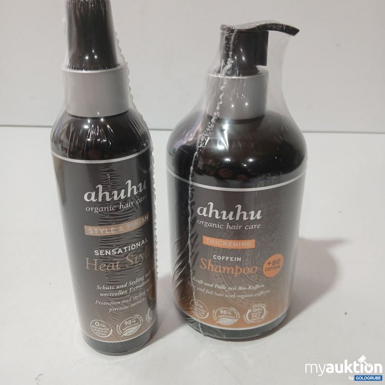 Artikel Nr. 918863: ahuhu Sensational Heat Styler ahuhu Coffein Shampoo und heat styler