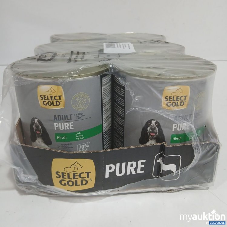 Artikel Nr. 952863: SELECT GOLD Adult Pure Hirsch 6x800 g