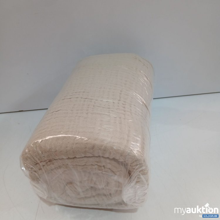 Artikel Nr. 957863: Emme Better Home Better Life Baumwolle- Musslindecke Hellbraun Standard 100