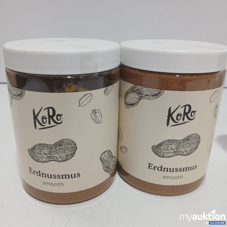 Artikel Nr. 970863: KoRo Erdnussmus smooth 2x1kg 