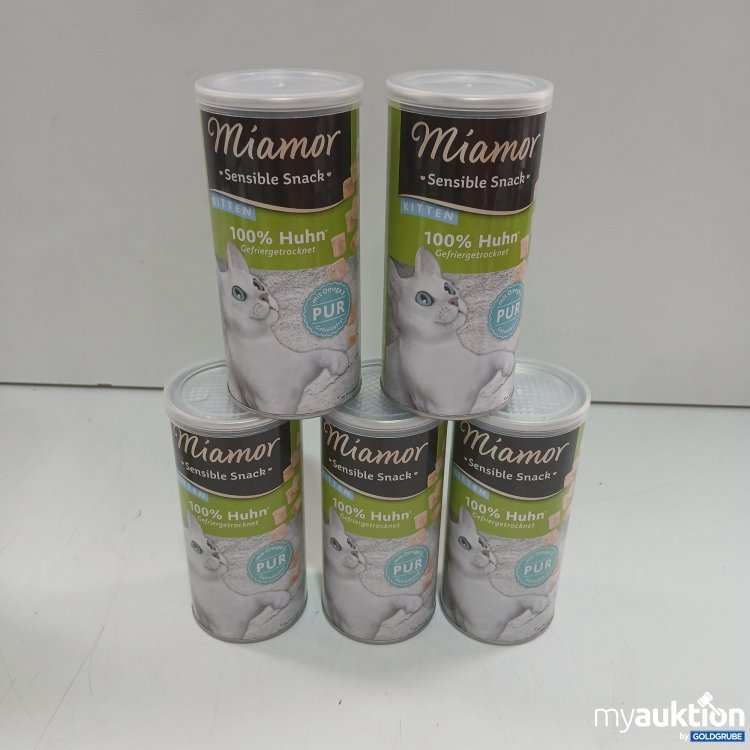 Artikel Nr. 9842863: Miamor Sensible Snack Kitten Huhn 5x30g 