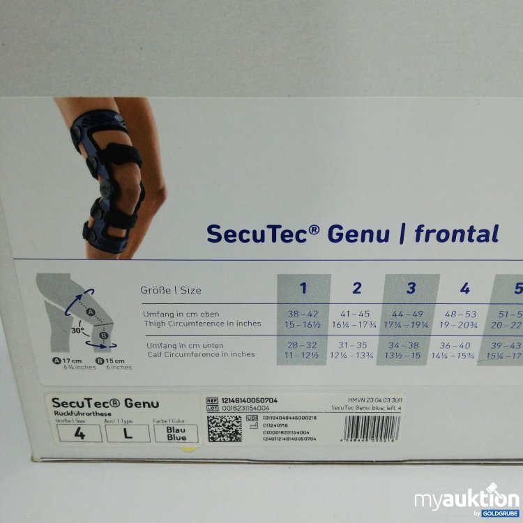 Artikel Nr. 791864 Artikel Nr. 791864: Bauernfeind SecuTec Genau frontal 4L