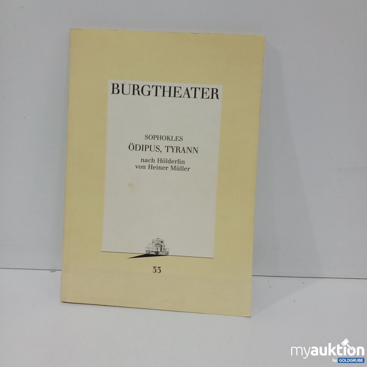 Artikel Nr. 820864 Artikel Nr. 820864: Ödipus Tyrann Theaterheft