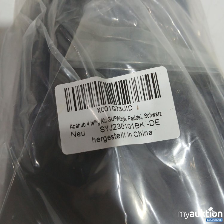 Artikel Nr. 899864: Ahahub 4tlg. Alu Sup/Kajak Paddel schwarz 