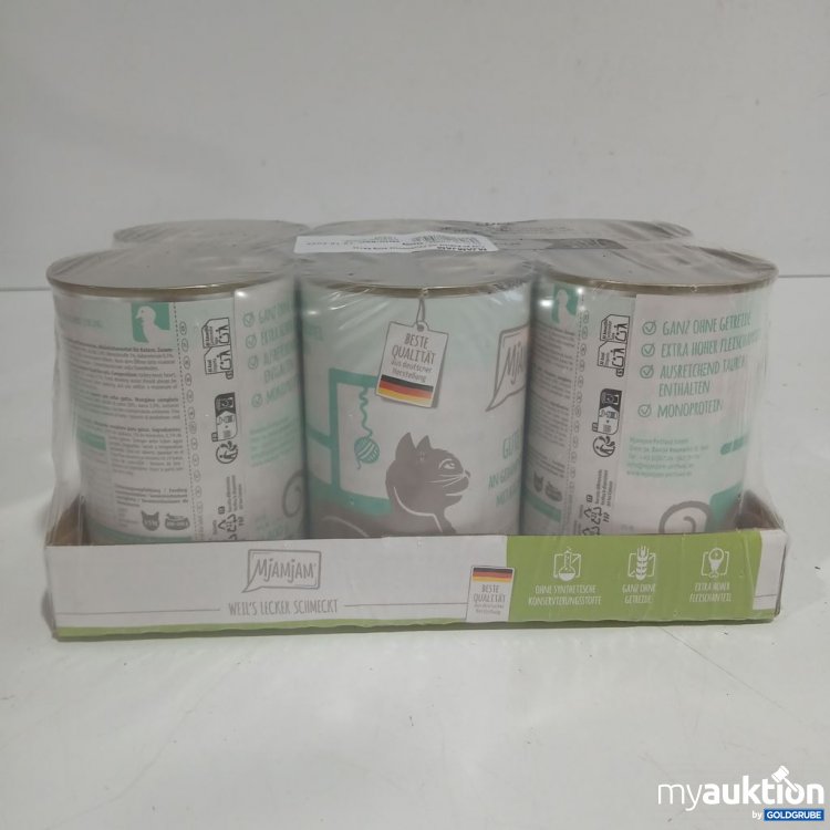 Artikel Nr. 952864 Artikel Nr. 952864: Mjamjam Katzenfutter Pute an Kürbis mit Katzenminze 6x400 g