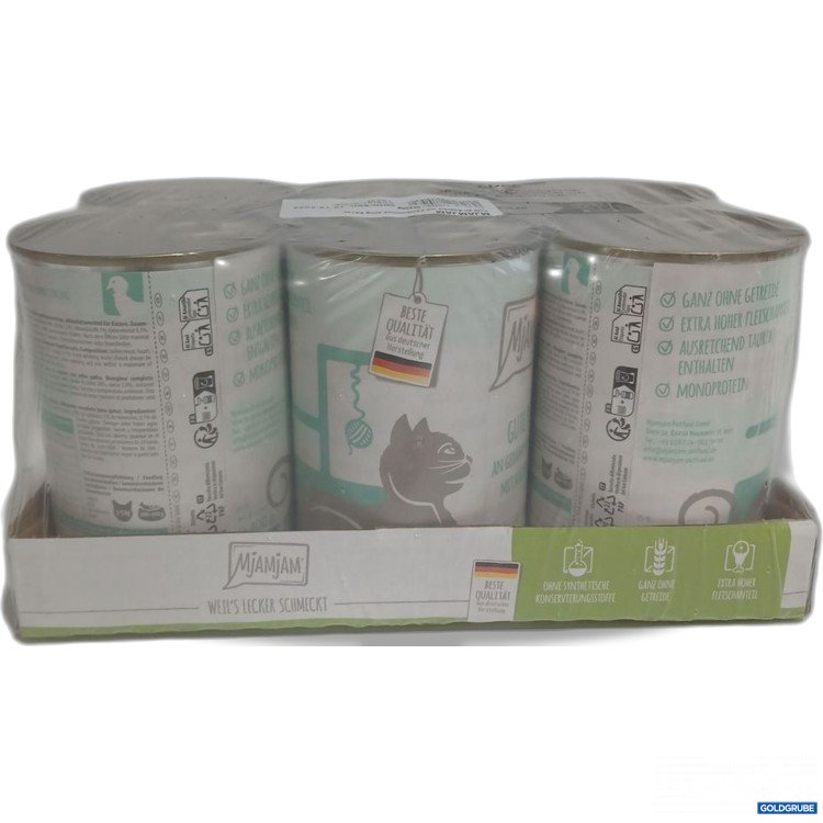 Artikel Nr. 952864 Artikel Nr. 952864: Mjamjam Katzenfutter Pute an Kürbis mit Katzenminze 6x400 g