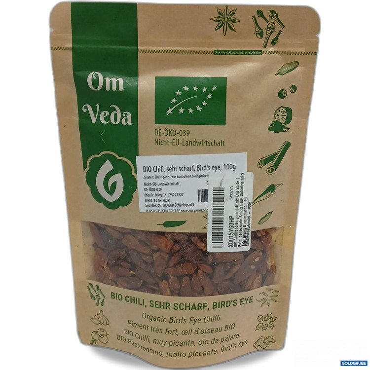 Artikel Nr. 953864: Om Veda Bio Chilli sehr scharf 100 g