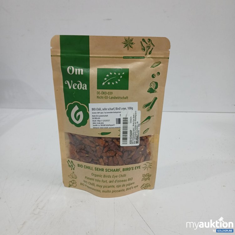 Artikel Nr. 953864: Om Veda Bio Chilli sehr scharf 100 g