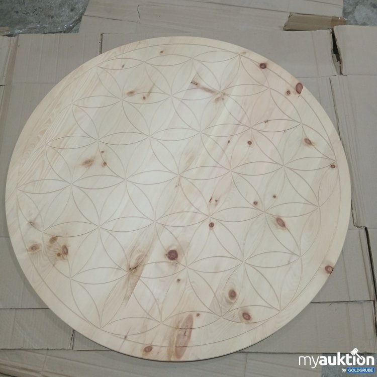 Artikel Nr. 967864: Diverses Holz Wandbild ø98cm 