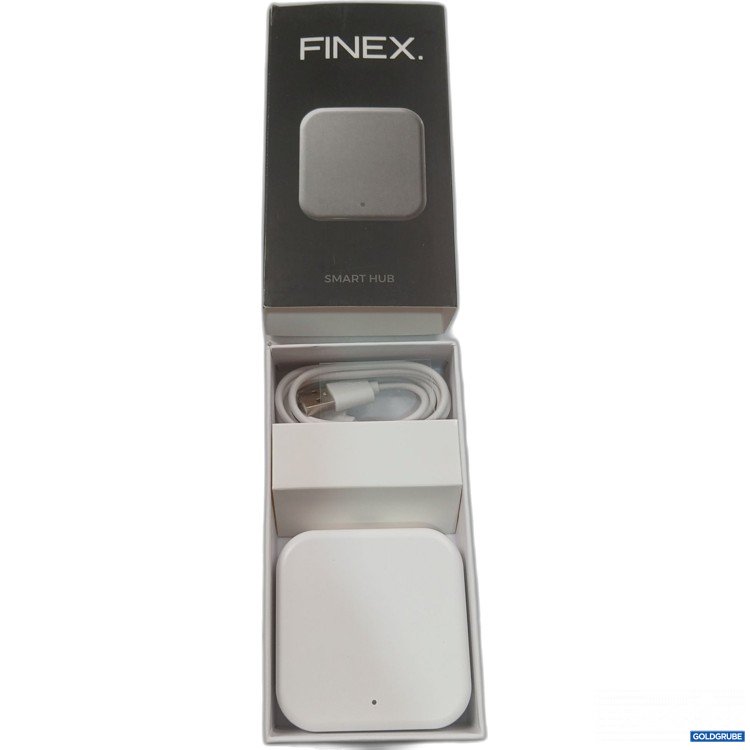 Artikel Nr. 980864 Artikel Nr. 980864: Finex Smart Hub Model: G2 70x70x26mm Weiß