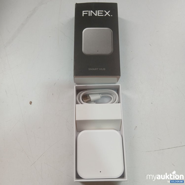 Artikel Nr. 980864 Artikel Nr. 980864: Finex Smart Hub Model: G2 70x70x26mm Weiß