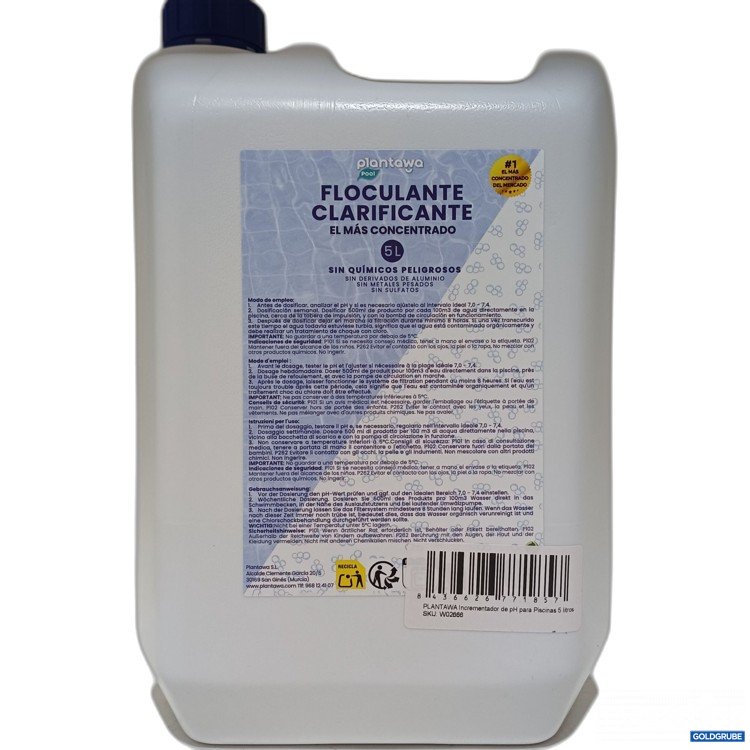 Artikel Nr. 986864 Artikel Nr. 986864: PLANTAWA Floculante Clarificante für Poolwasser, 5L