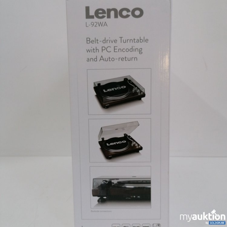 Artikel Nr. 399865 Artikel Nr. 399865: Lenco L92WA Plattenspieler