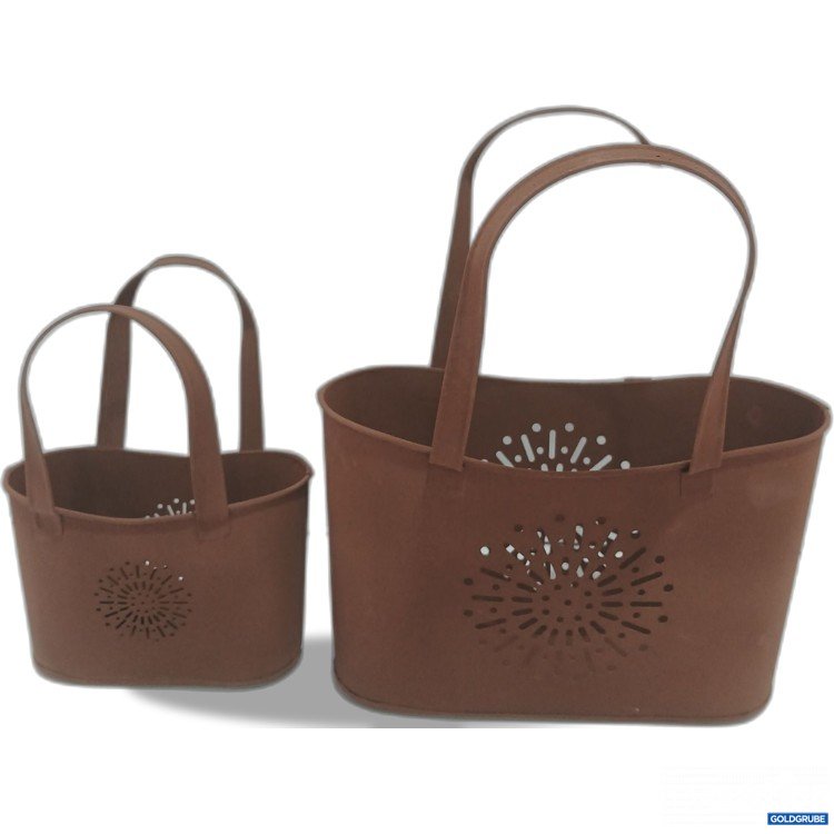 Artikel Nr. 444865 Artikel Nr. 444865: Unus Blumentopf Rost Tasche 2stk