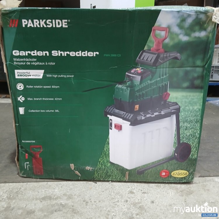 Artikel Nr. 466865 Artikel Nr. 466865: PARKSIDE Garden Shredder PWH 2800 C3 478558