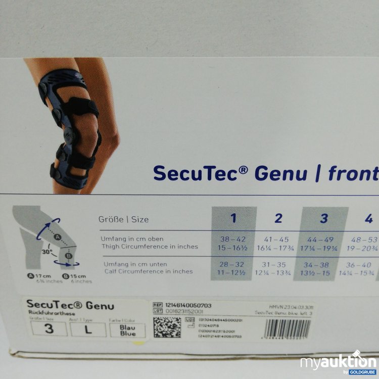 Artikel Nr. 791865 Artikel Nr. 791865: Bauernfeind SecuTec Genau frontal 3L