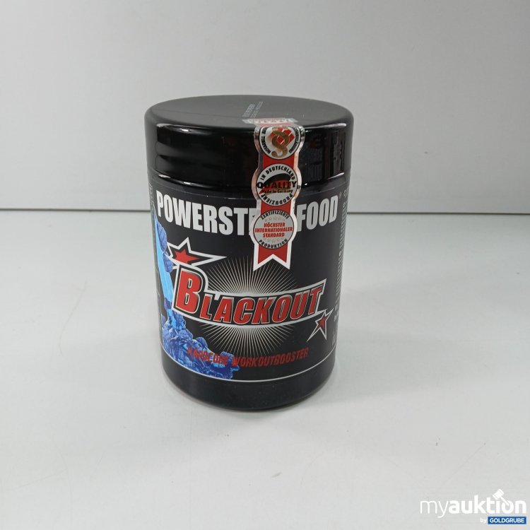 Artikel Nr. 800865 Artikel Nr. 800865: Powerstor Food Blackout Blue Raspberry 600g