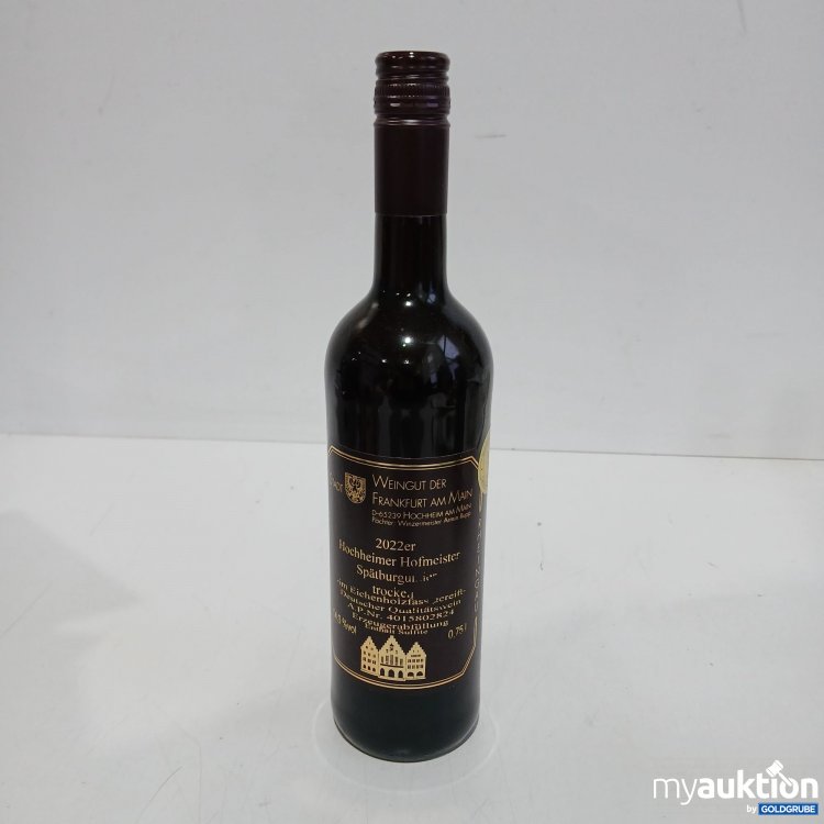 Artikel Nr. 870865 Artikel Nr. 870865: Hochheimer Hofmeister Spätburgunder 0.75l